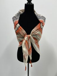 Lucky Brand Live In Love Silk Scarf