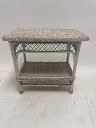 Wicker Out Door Table