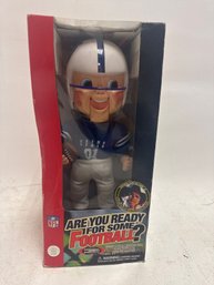 NFL Rockin' Randall Hank Williams Jr. Singing Football Doll Figure, Specifically The Indianapolis Colts Versio