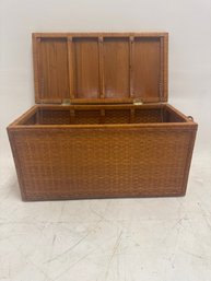 Wicker Storage Chest