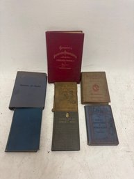 Lot If 7 Vintage Books