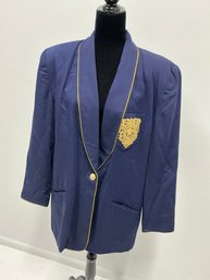 Liz Clairborne Inc Blue Blazer