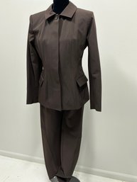 Shin Choi Coleridge Brown Pantsuit