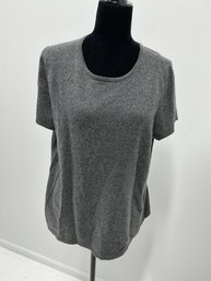Womens Cashmere Short Sleeve Sweater