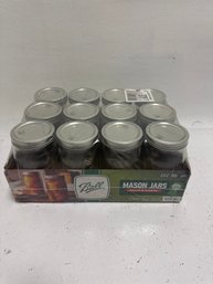 New Case Of 12 Mason Jars In Plastic