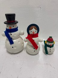 Set Of 3 Snowman Fidget Toys.