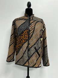 Lightweight Womens Quilted Printed Jacket