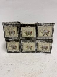 Lot Of 6 Cobble Creek Sheep Figurines In Boxes