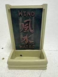 Small Decorative Indoor Water Fountain Designed For Practicing The Principles Of Feng Shui.