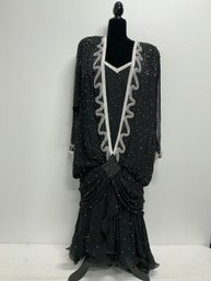 Judith Ann Creations 100% Silk Made In India Size L