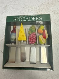 Set Of Four Boston Warehouse Villa Pietra Spreaders.