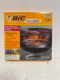 The BiC Flame Disk, A Portable, Single-use Outdoor Grilling Alternative To Charcoal