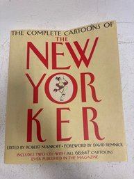The Complete Cartoons Of The New Yorker, A Large-format Book Edited By Robert Mankoff, Which Compiles Decades