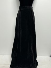 Patty Woodward Long Skirt Crushed Velvet/velour Type Material