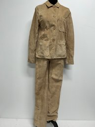 Claudine Pierlot Made In France 2 Piece Pant Suit Set