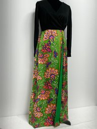 Elegant  Vintage Long Dress Size 9