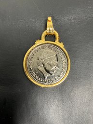 Paolo Gucci Medallion Pendant ( No Chain)