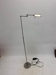 Knapstein Edda Height-adjustable Floor Lamp With A Double-jointed Arm And Rotatable Head