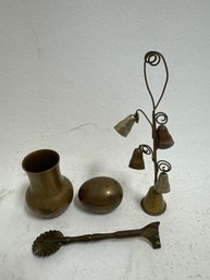 Collection Of Vintage Brass Decorative Items