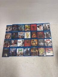 Lot Of 28  Collection Of Various Blu-ray Movies.