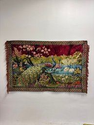 Vintage Peacock Wall Hanging