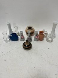 Collection Of Assorted Decorative Bud Vases