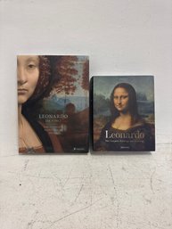 Pair Of Book Leonardo. The Complete Paintings And Drawings By Frank Zllner.