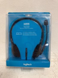 Logitech H111 Wired Stereo Headset.