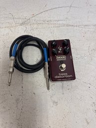MXR M85 Bass Distortion Pedal.