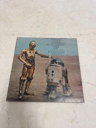 The Story Of Star Wars' Original Soundtrack Vinyl LP Record From 1977.