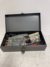 Vintage Metal Handyman's Toolbox