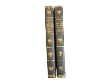 The Count Of Monte Cristo Vol 1 And 2 Alexandre Dumas -new Century Library Series