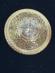 8th Century Broa-style Metalwork Piece Serving As A Brooch
