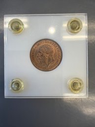 Collectible British Coin Featuring King George V
