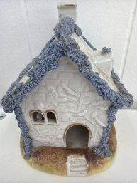 Antique Victorian Staffordshire Ceramic Pastille Burner