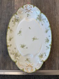 Vintage Oval Serving Platter Made By Haviland In Limoges France