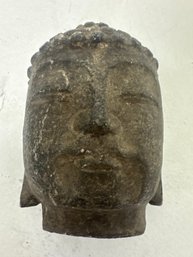 Collectible Stone Buddha Head Sculpture.