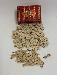 Vintage Or Antique Mahjong Set,  Dating Back To The 1920s