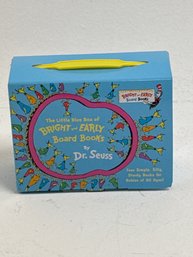 The Little Blue Box Of Bright And Early Board Books' By Dr. Seuss, A Collectible Boxed Set Of Four Sturdy Boar