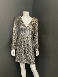 Aiden Mattox Sequined Dress Size 10