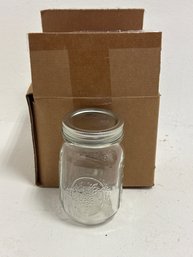 Lot Of 4 New Mason Jars In Box