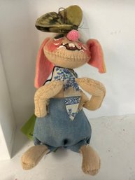 Vintage Annalee Mobilitee Bunny Rabbit Doll