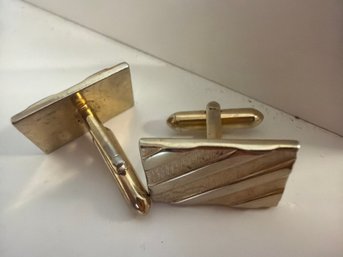 Vintage Gold-tone Cufflinks