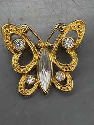 Vintage Napier Butterfly Brooch