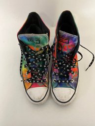 Converse Women's Chuck Taylor All Star Pro Reflective Tie Dye High Top Shoes