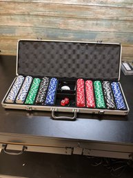 Poker Chips And Dice