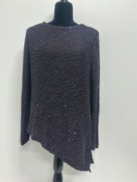 Apt.9 Lined Sequined Sweater/Top Size L