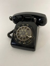 Vintage Black Western Electric Model 500 Rotary Phone