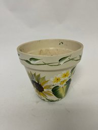 Hand Painted Flower Pot