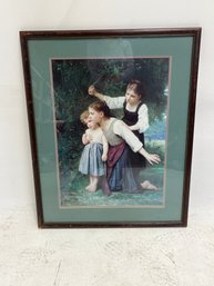 Reproduction Of The Painting In The Woods (also Known As The Bird's Nest Or Dans Le Bois) By American Artist E